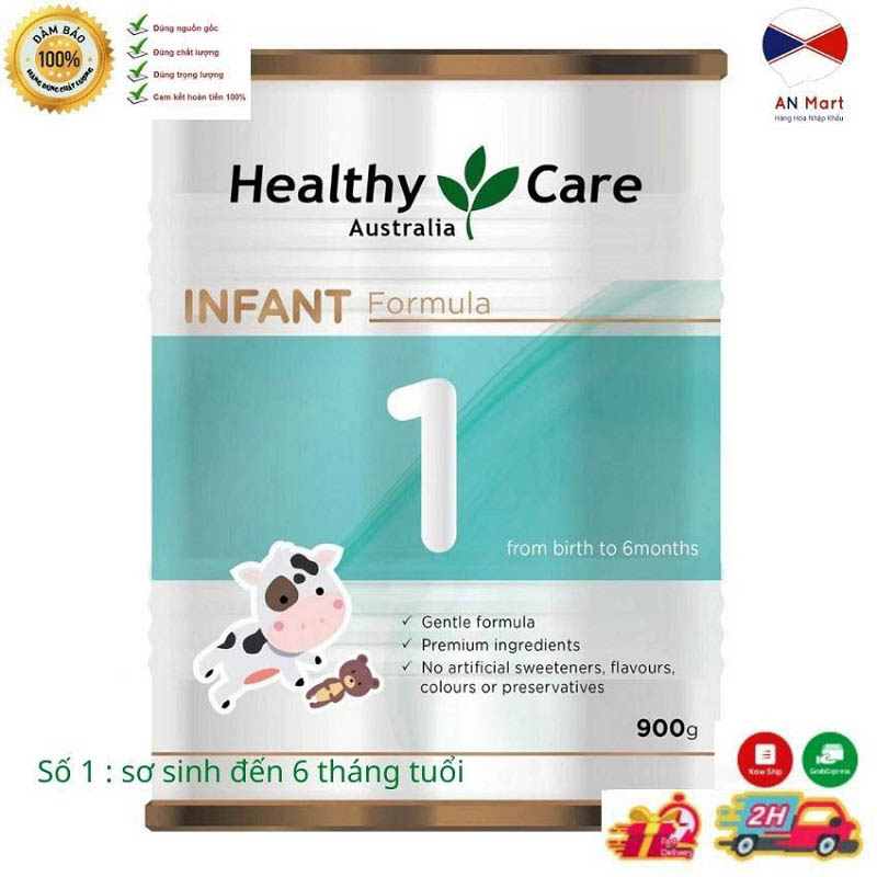 Sữa bột Healthy Care thương hiệu Úc