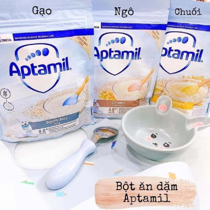 Bột ăn dặm Aptamil cho bé