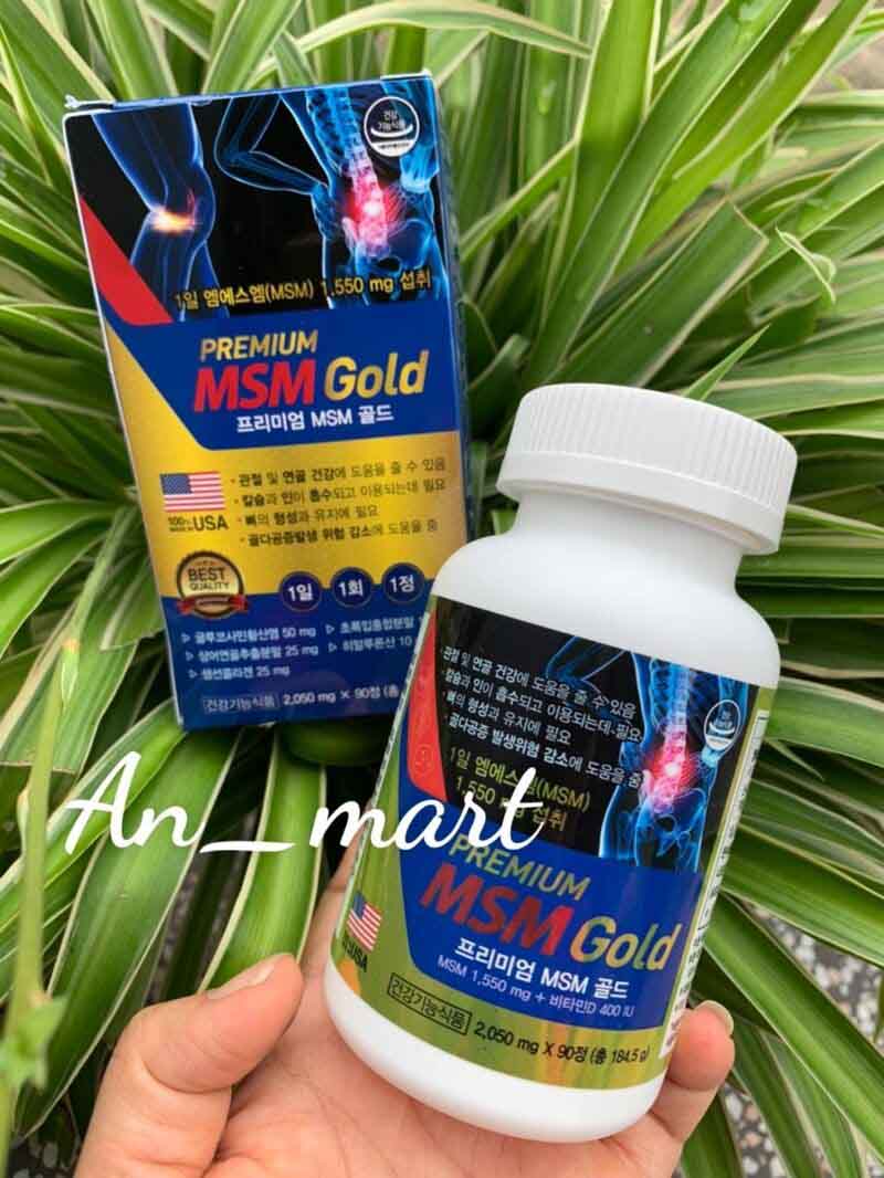 Viên uống bổ xương Premium MSM Gold