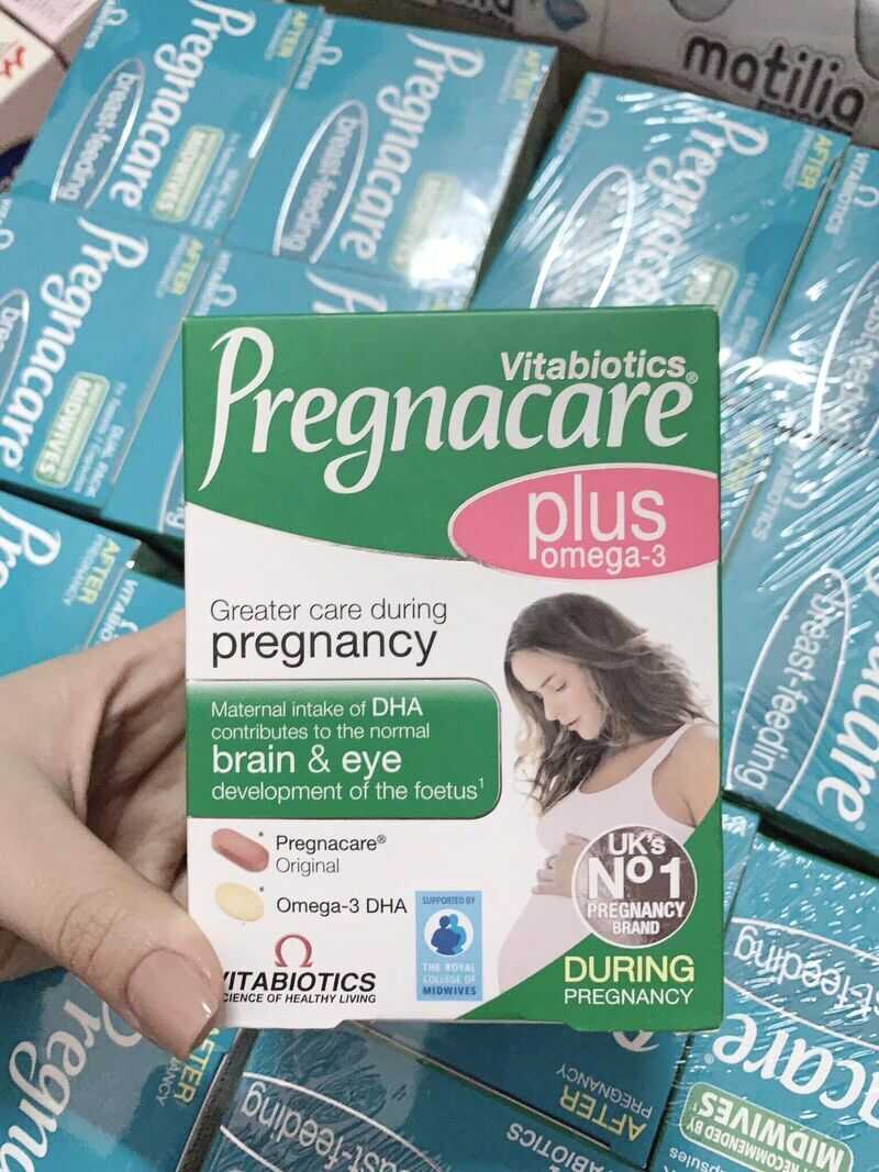 Thuốc vitamin tổng hợp cho bà bầu Pregnacare Plus