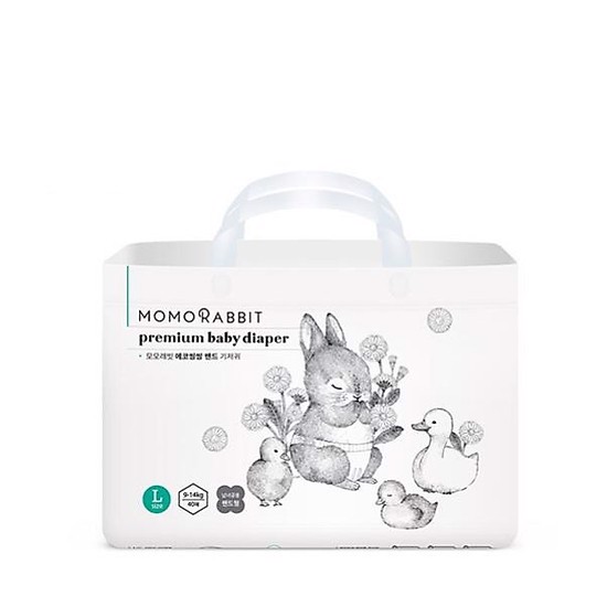 Bỉm Dán Momo Rabbit Nội Địa Hàn Size S50/M44/L40/XL36 và L28/XL22/XXL18