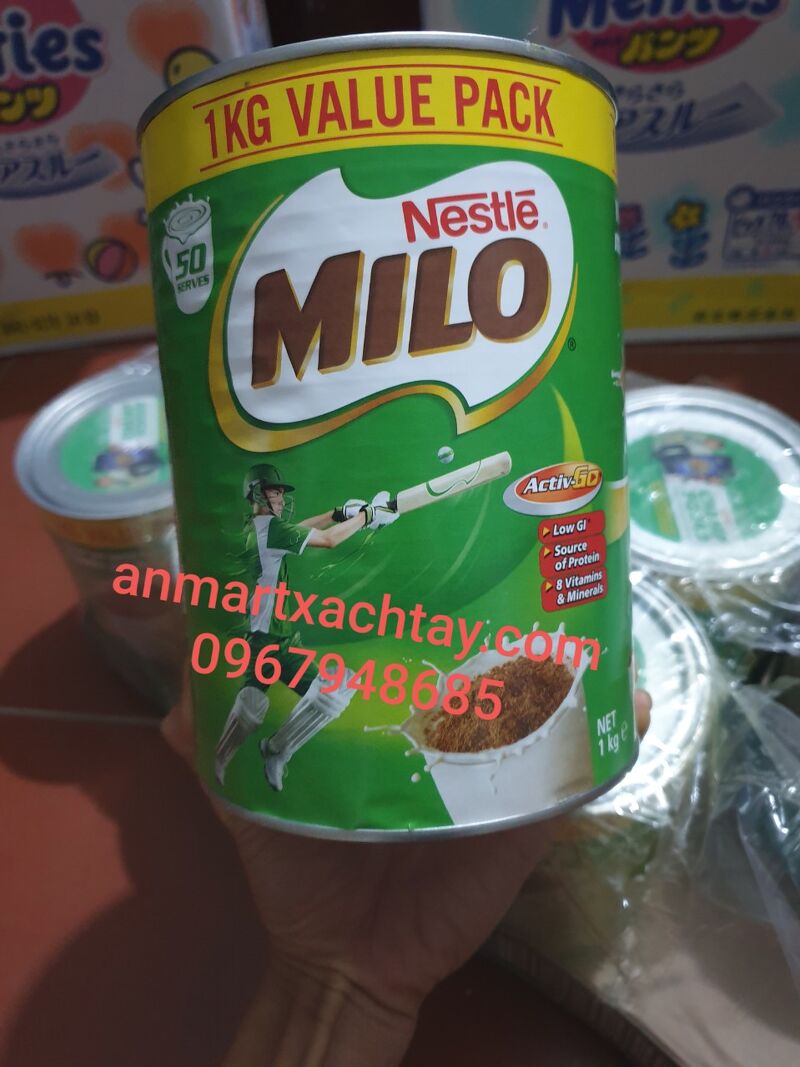 Sữa Milo Úc Nestle Chính Hãng 1kg