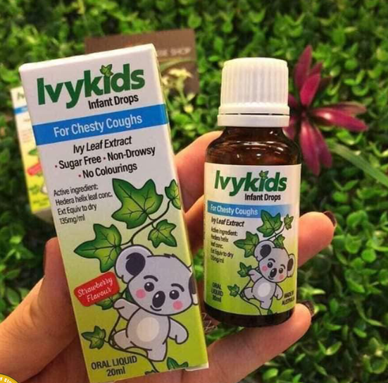 Tinh Chất Trị Ho Ivykids Úc 20ml