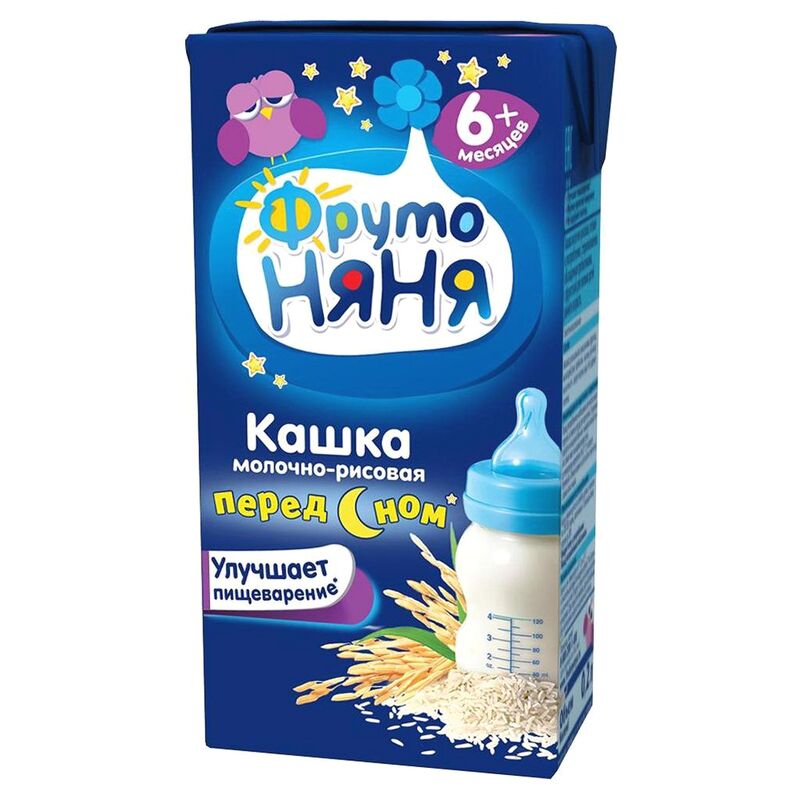 [ Vị Gạo Sữa 6M+] Sữa Fruto Nga Ban Đêm 200ML