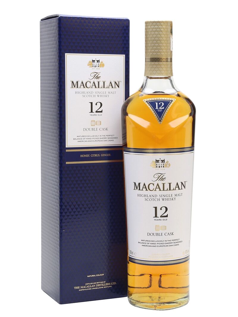 Rượu Macallan 12 Double Cask 700ml nội địa UK