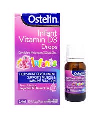 Ostelin Infant Vitamin D3 Drops 2.4ml từ 0-12 tuổi, Úc. An Mart