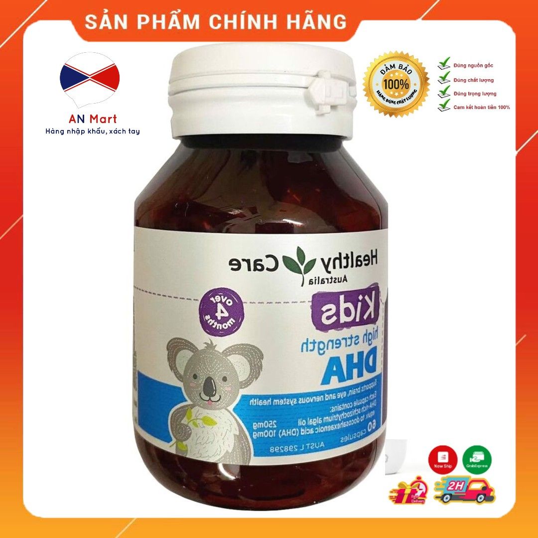 DHA Heathy Care 60 viên của Úc cho trẻ từ 4 tháng- An Mart