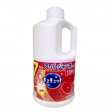 [Hương Bưởi] Nước rửa bát KAO 1380ml Nhật