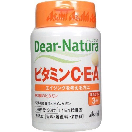 Vitamin C-E-A Dear-Natura Asahi của Nhật