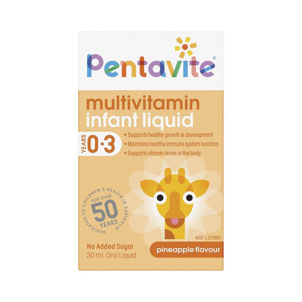 Vitamin Tổng Hợp Pentavite Cho Bé 0-3 Tuổi 30ml