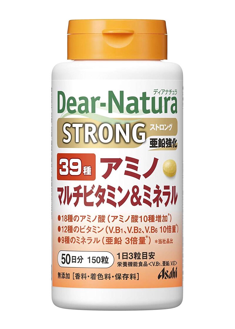 viên uống dear natura bổ sung 29 khoáng chất 150 viên - asahi