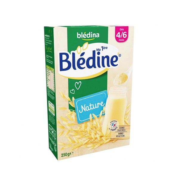 [4/6M Vị Tự Nhiên] Bột lắc sữa Bledina Pháp cho bé