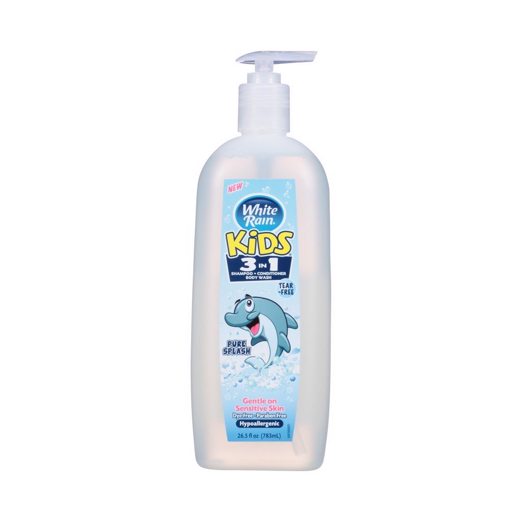 [Gió biển] Sữa Tắm Gội Xả White Rain Kids 3 In 1 783ml Mỹ