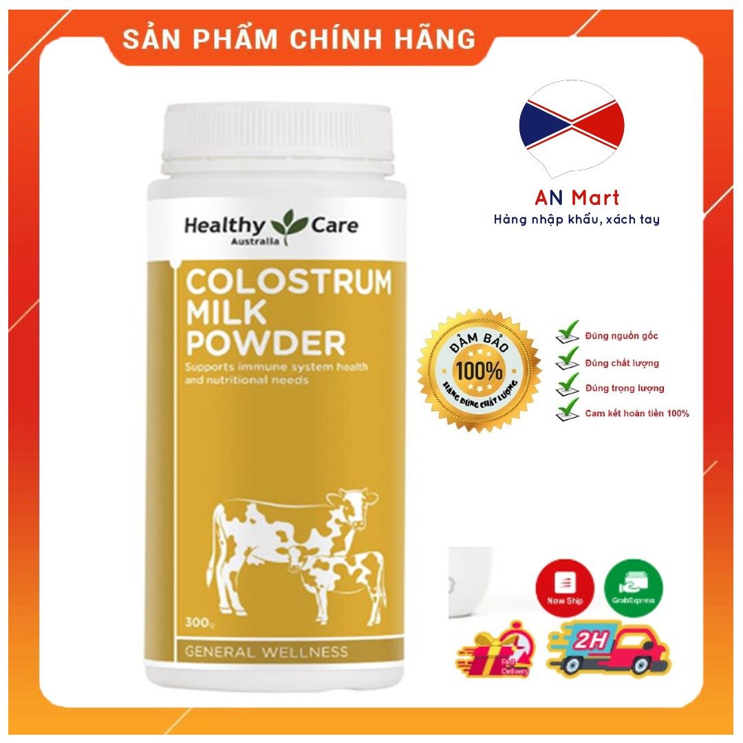 Sữa non Colostrum Milk Healthy Care Úc, tăng đề kháng. An Mart