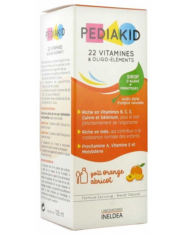 Pediakid 22 Vitamin và khoáng chất của Pháp 125ml- An Mart