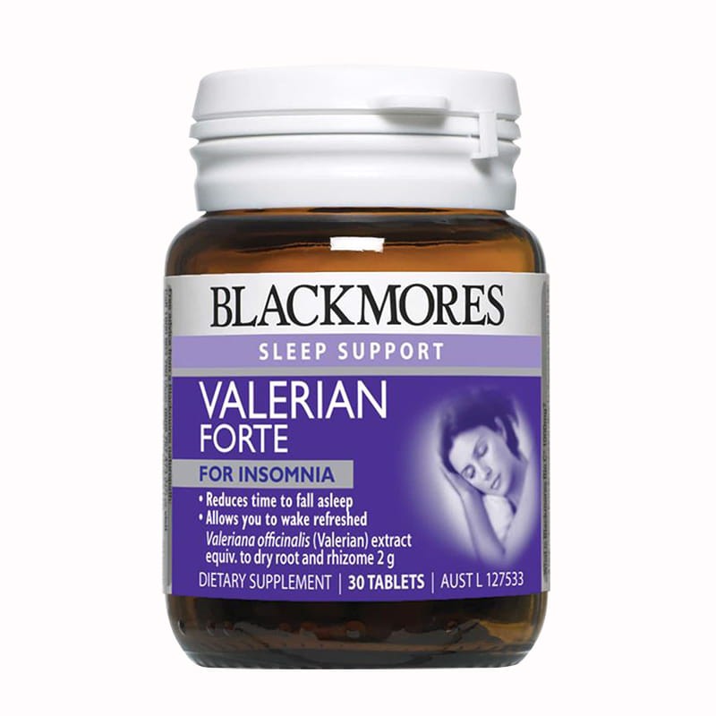 Viên uống hỗ trợ giấc ngủ Blackmores Valerian Forte Úc - An Mart