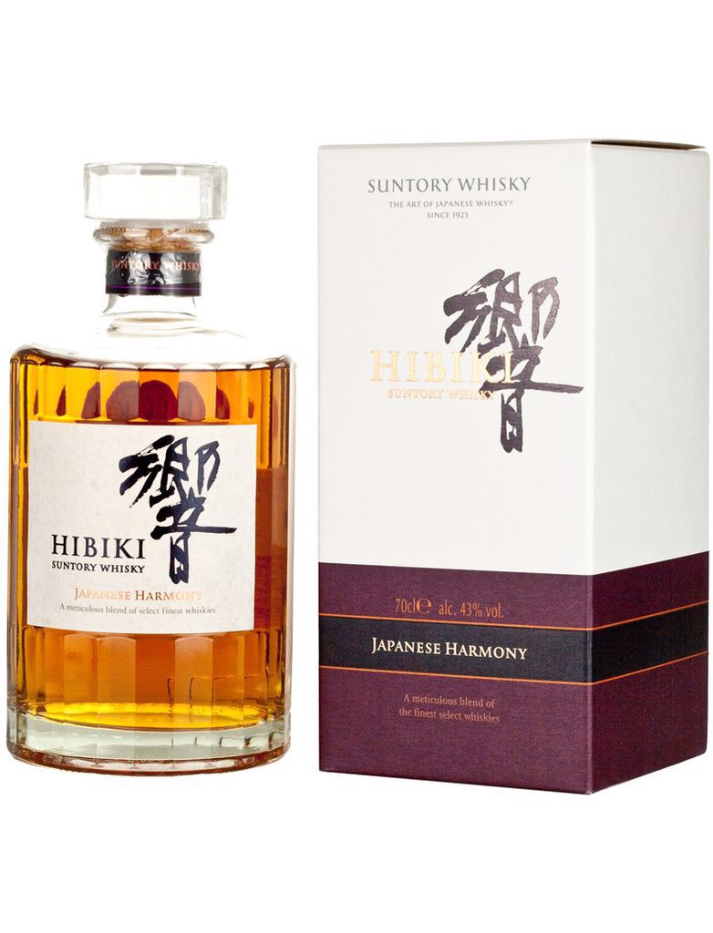 Hibiki suntory whisky japanese harmony 700ml 43 % không số Nhật Bản