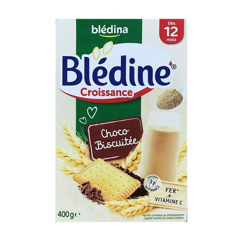 [12M Choco Bích Quy] Bột lắc sữa Bledina Pháp cho bé