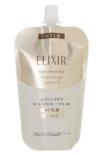 Sữa dưỡng trẻ hóa da ELIXIR Lifting Moisture Emulsion II (110mL) - (Túi thay thế)