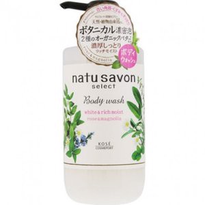 Sữa Tắm Dưỡng Trắng Natu Savon Select Rose & Magnolia