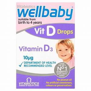 Vitamin D Wellbaby Drops dạng giọt cho bé đến 4 tuổi 30ml