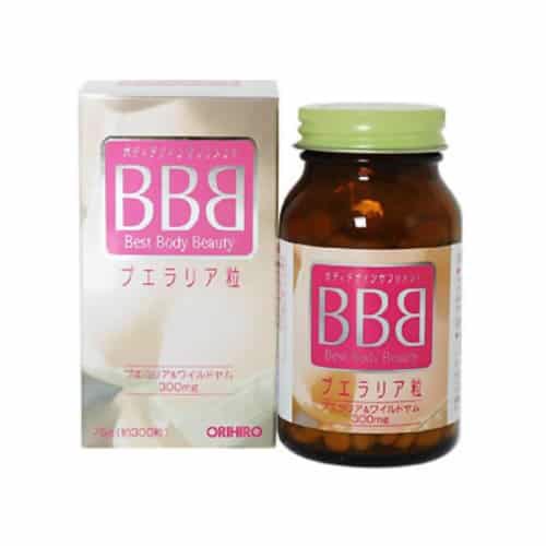 Viên uống nở ngực BBB Best Body Beauty Orihiro Nhật Bản