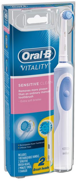 [Dành cho người lớn, Sensitive clean] Bàn chải điện Oral B của Úc