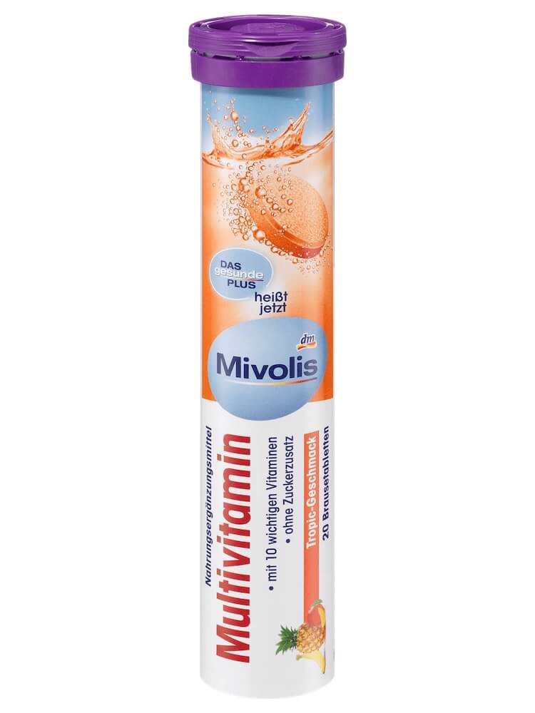 [Vitamin tổng hợp] Viên sủi Mivolis không đường bổ sung vitamin Đức