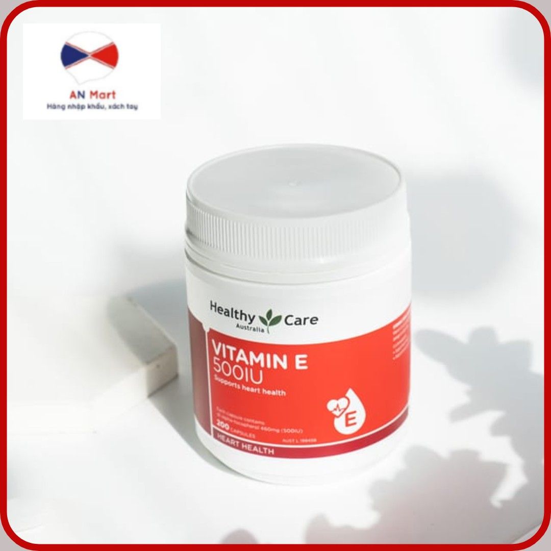 Viên uống Vitamin E Healthy Care 500IU, 200 viên của Úc . An Mart