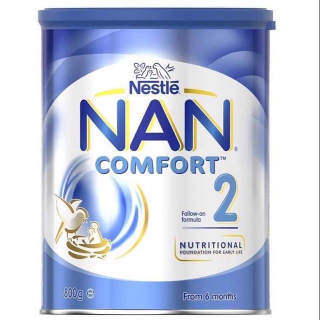 [Số 2] Sữa Nan Comfort 800G của Úc cho bé từ 6 tháng - 1 tuổi