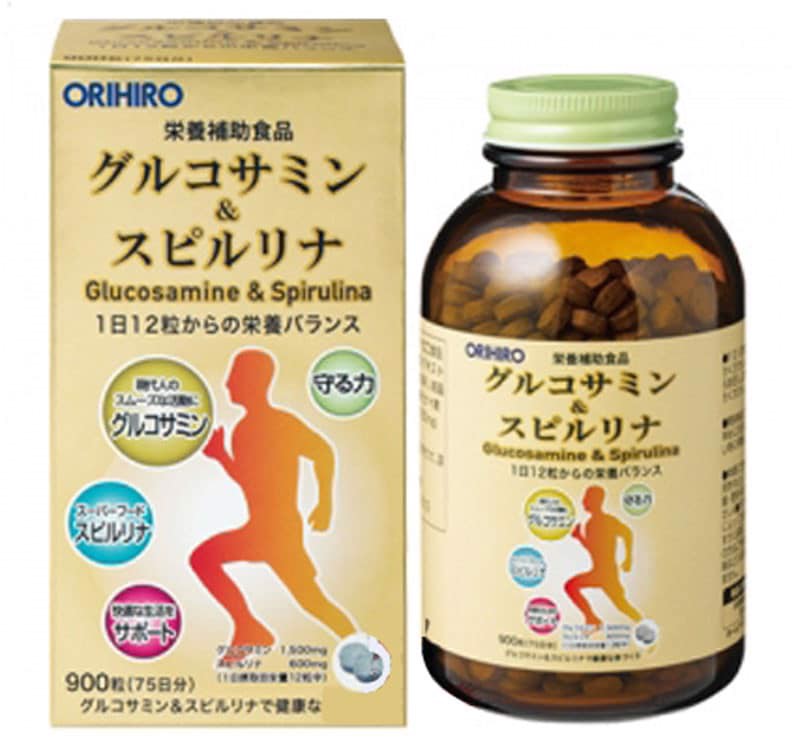 TẢO GLUCOSAMINE & SPIRULINA ORIHIRO