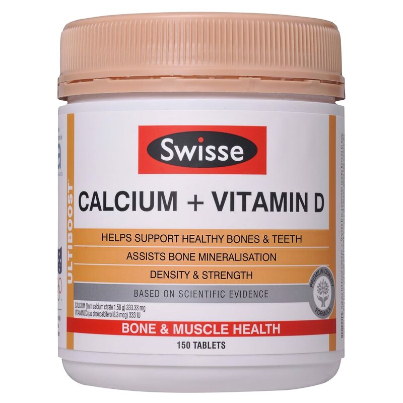 Canxi Swisse Ultiboost Calcium + Vitamin D