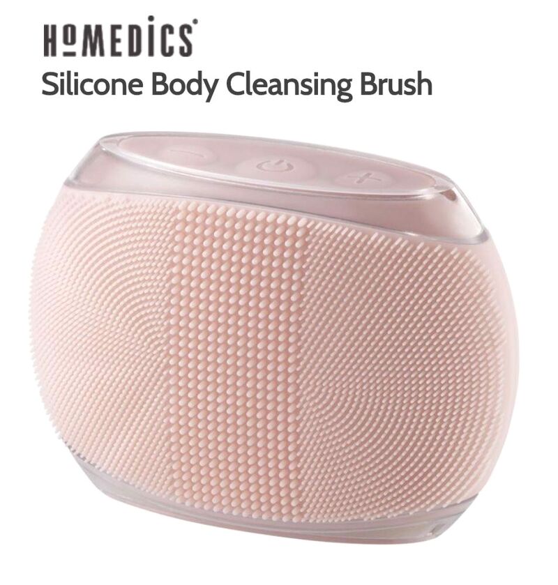 Máy làm sạch cơ thể bằng silicon Homedics