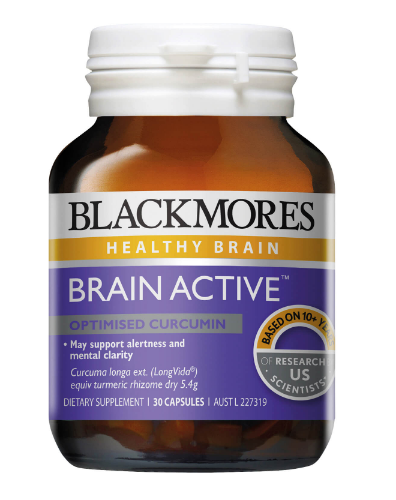 Viên Uống Bổ Não Tăng Cường Trí Nhớ Blackmores Brain Active 30 Viên