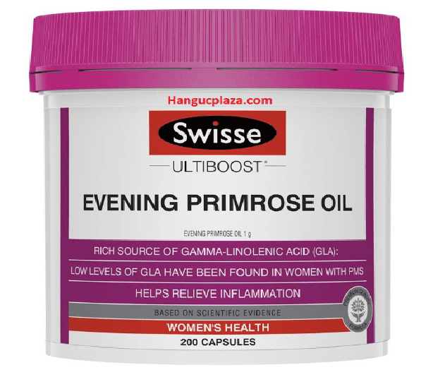 Tinh Dầu Hoa Anh Thảo Swisse Evening Primrose Oil 200 viên.