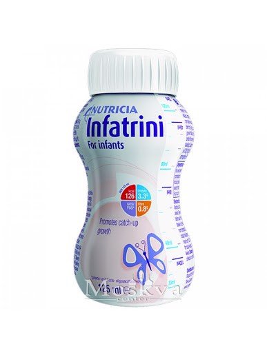 Sữa Cho Bé - Sữa Dinh Dưỡng Infatrini 125ml - Hàng Xách Tay Nga