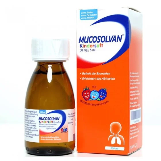 Siro ho long đờm Mucosolvan 100ml của Đức- An Mart