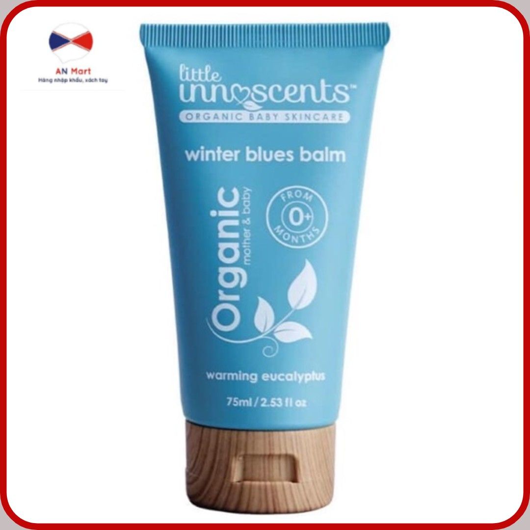 Dầu Bôi Ấm Ngực Organic Little Innoscent Cho Trẻ Sơ Sinh