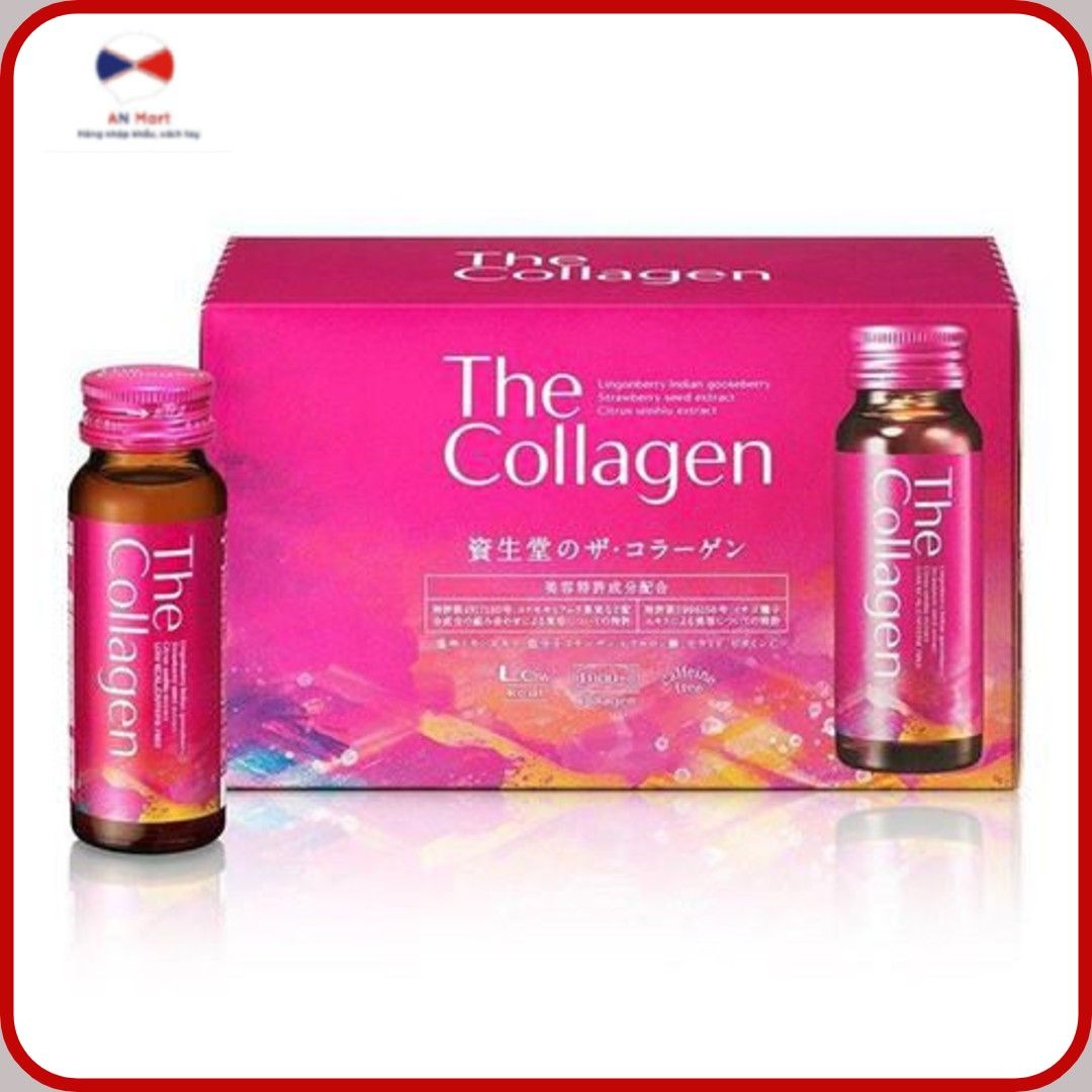 The Collagen Shiseido Dạng Nước Hộp 10 lọ x 50ml Của Nhật