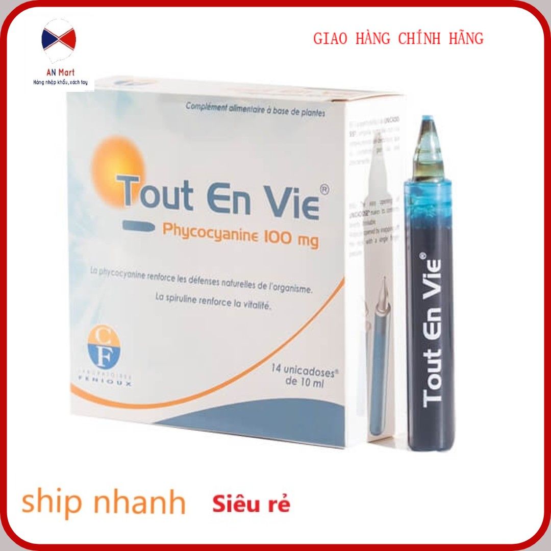 [Chuẩn Auth]Tảo Biển Vitamin Tout En Vie Của Pháp 14 ống x 10ml