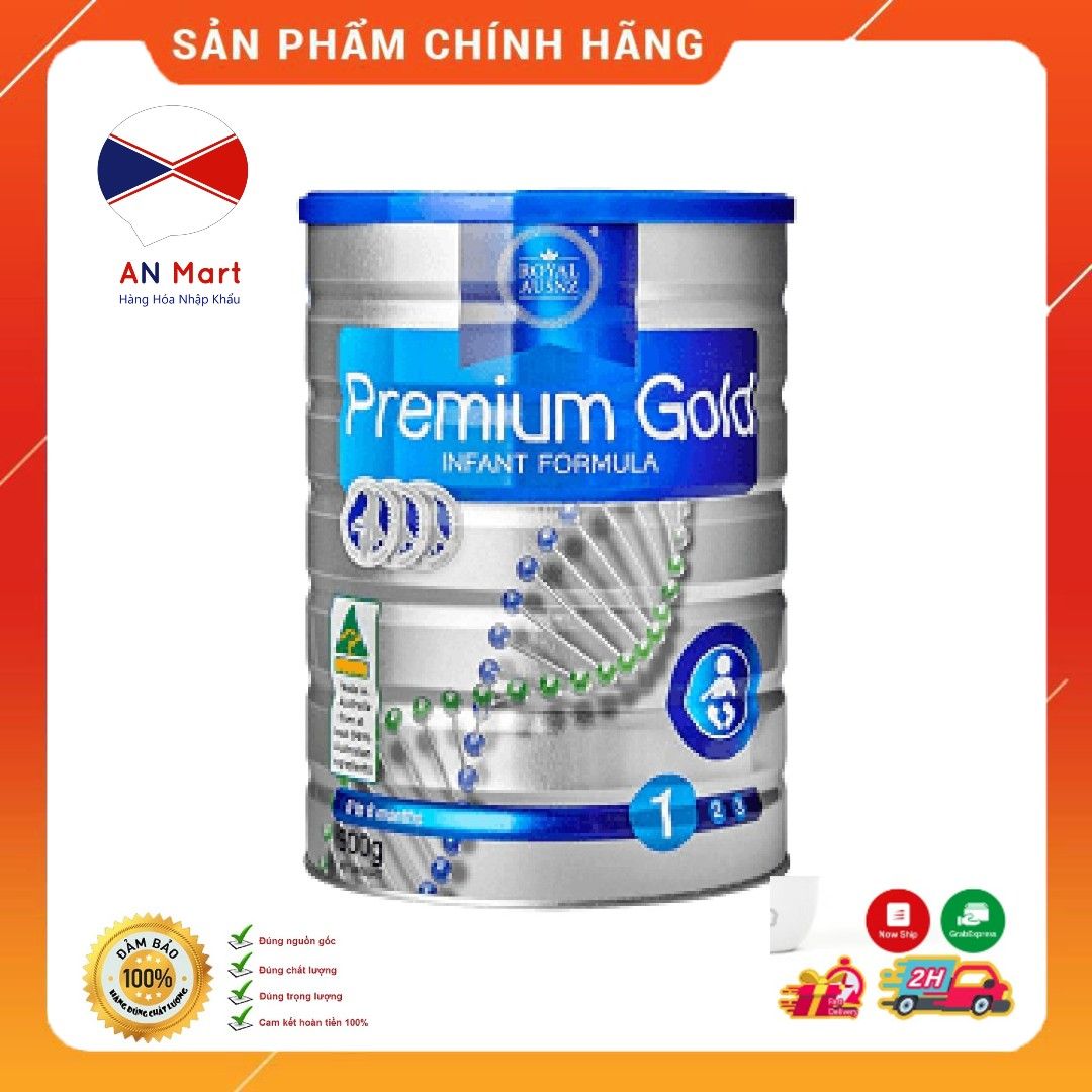 Sữa Hoàng Gia Úc Royal Ausnz Premium GOLD Đủ Số 1 2 3 4 5/ Số 1 Hộp 900g