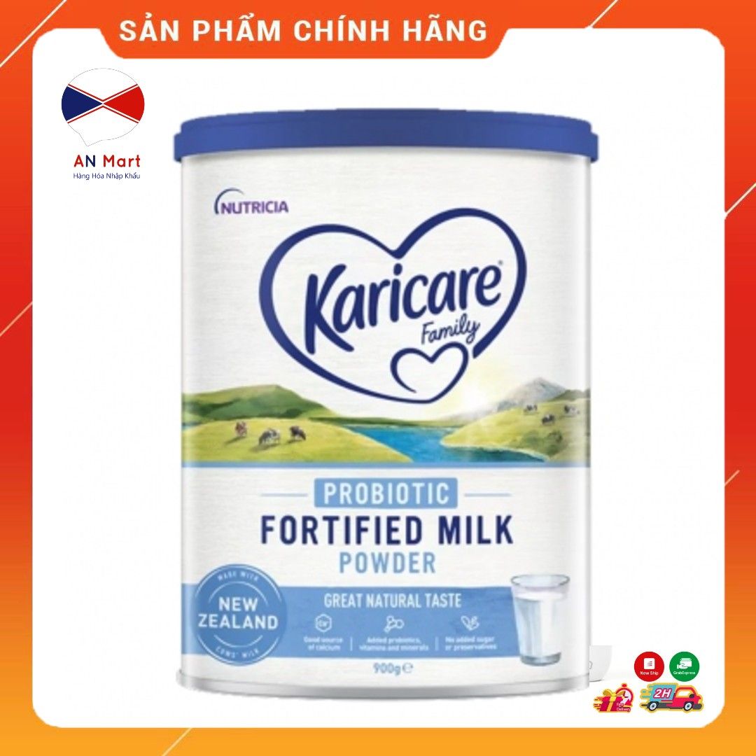 Sữa Bột Nguyên Kem Karicare family 900g Chính Hãng Úc