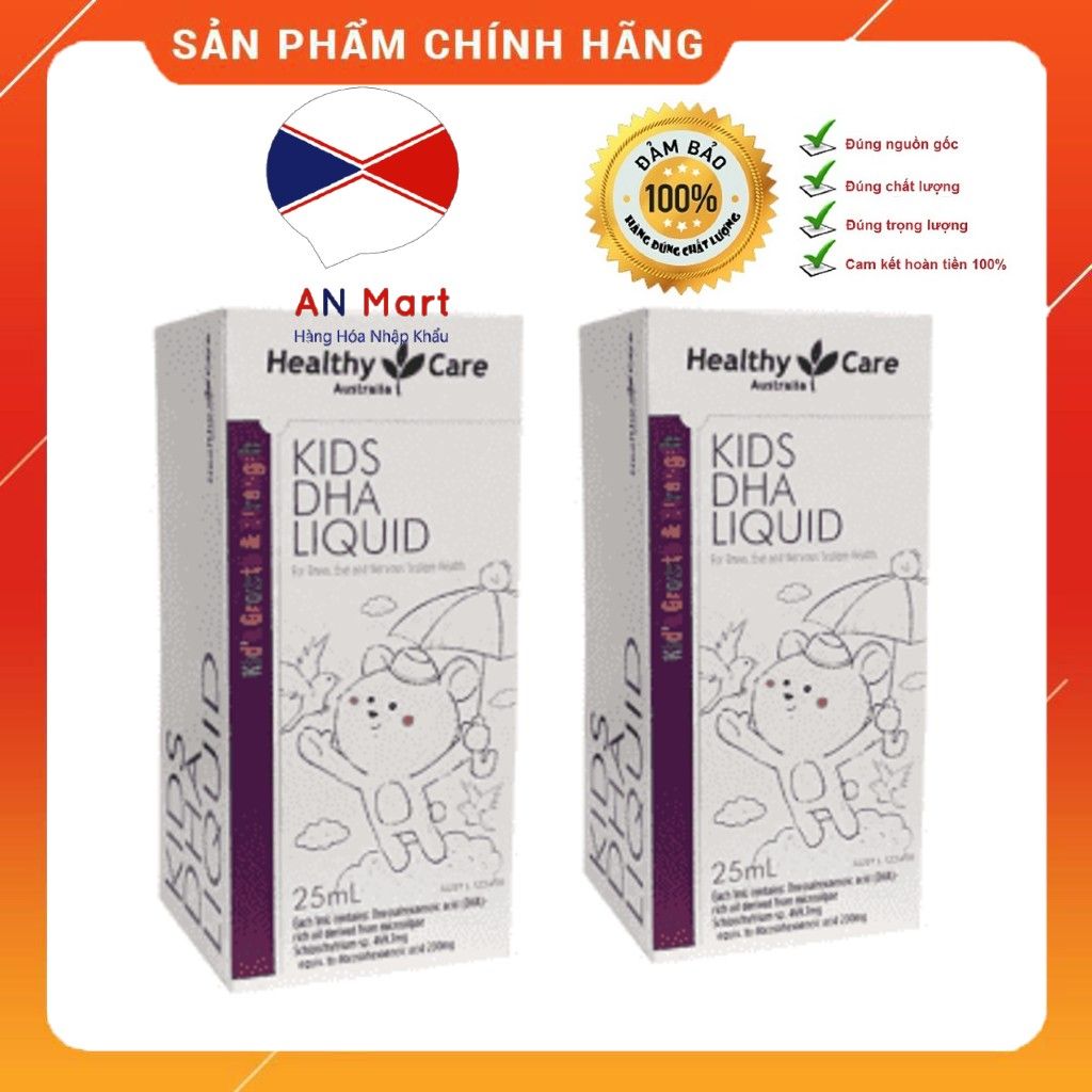 Bổ Não Sáng Mắt Kids DHA Liquid Healthy Care 25ml