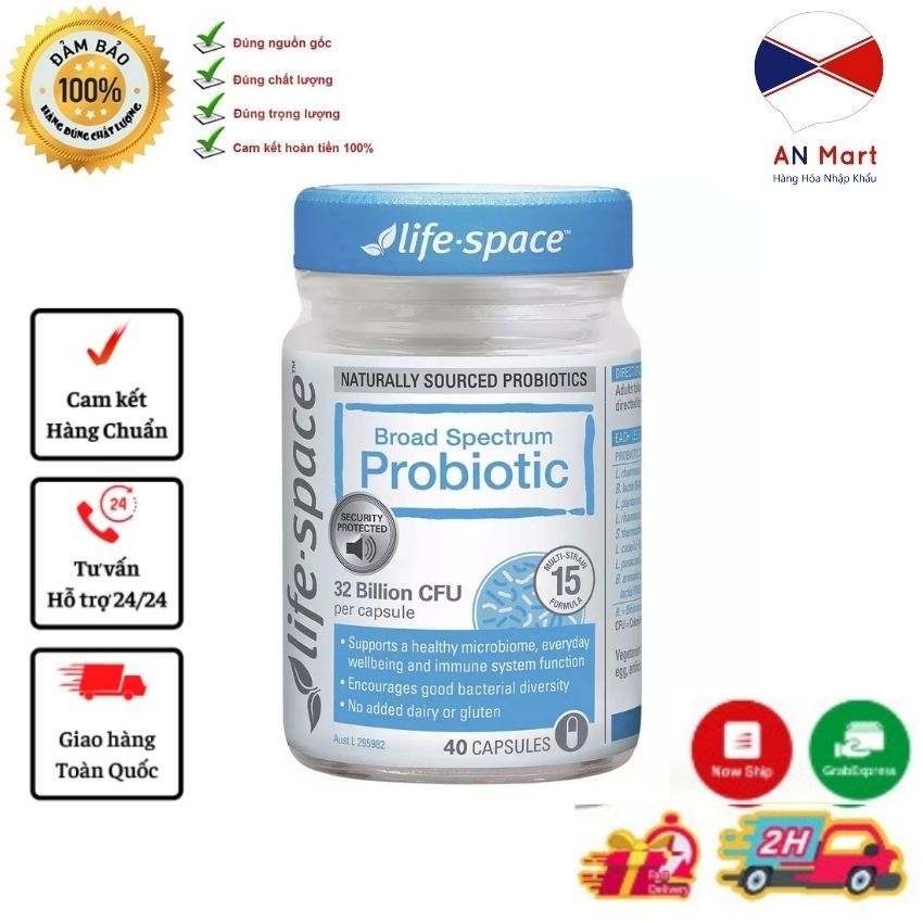 Life Space men vi sinh cho người lớn Probiotic Úc- An Mart