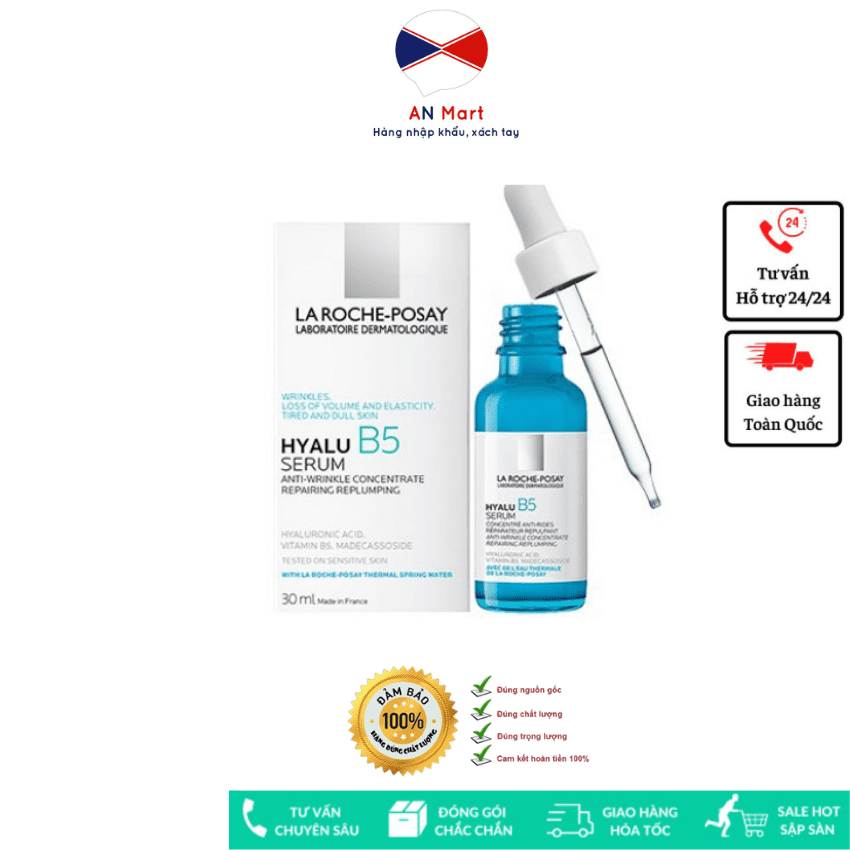 La Roche-Posay Hyalu B5 Tinh Chất Tái Tạo Da của Pháp- An Mart