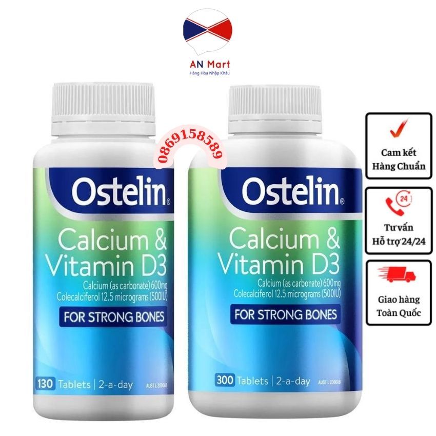 Ostelin Canxi và Vitamin D3 cho bà bầu của Úc- An Mart