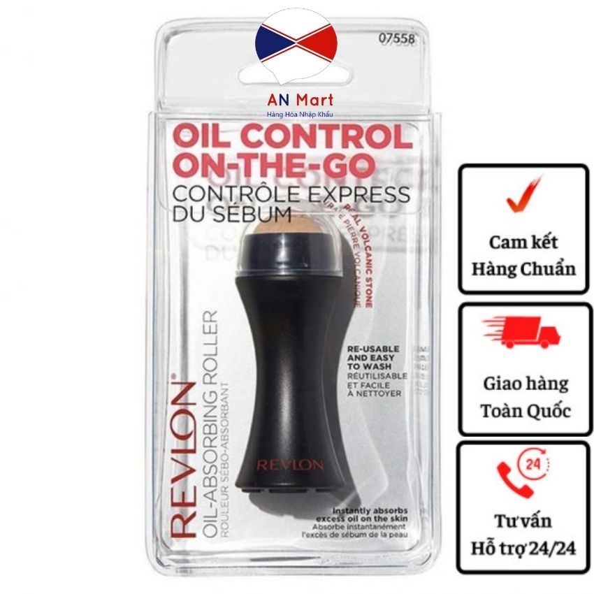 Thanh lăn mặt hút dầu hiệu quả Revlon Oil Control On TheGo Anmart