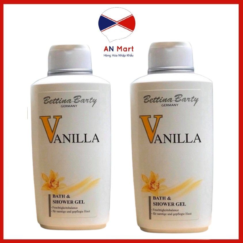 Sữa tắm Bettina Barty Vanilla  Bath Shower Gel 500ml Đức- An Mart