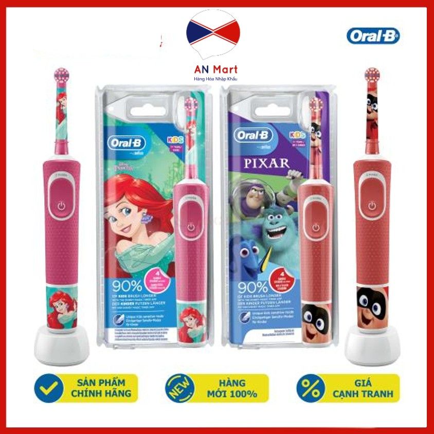 Bàn chải điện ORAL-B của Đức cho bé từ 3 tuổi- Anmart