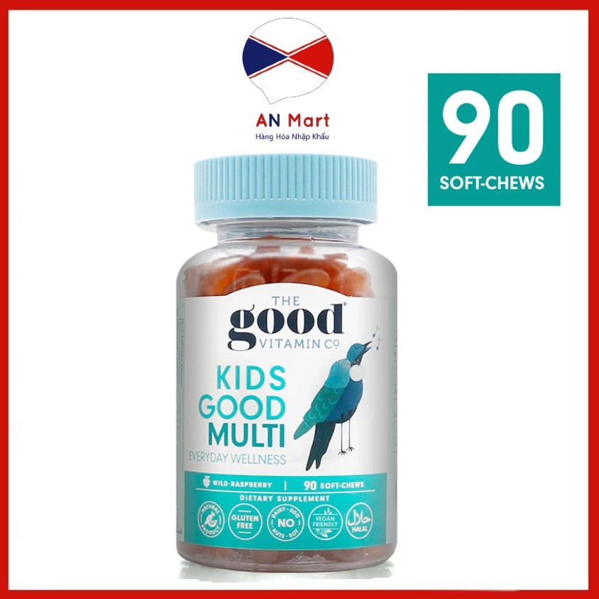 Kids Good Multi kẹo dẻo 90 viên tăng cường hệ miễn dịch-An Mart